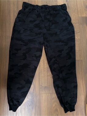 Lululemon Black Camo Joggers